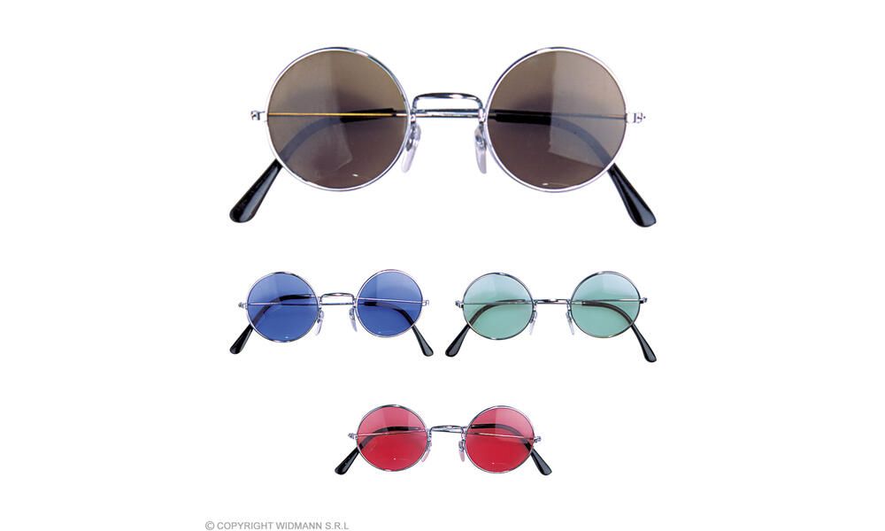 CHARACTER GLASSES 4 colors ass.: 3 brown 3 blue 3