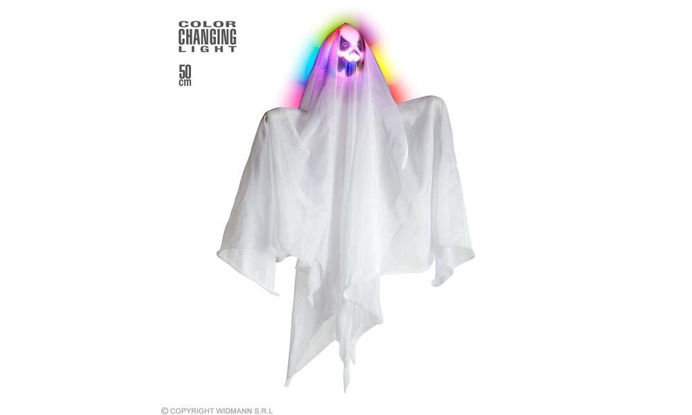 "COLOR CHANGING LIGHT GHOST" 50 cm (3 x LR44 batteries included)