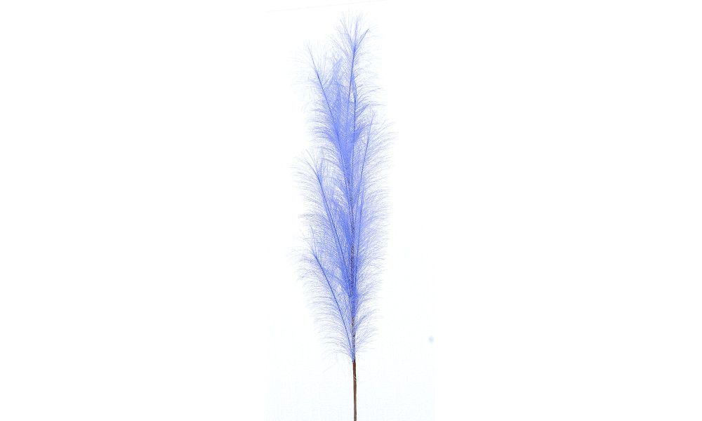 24/192-80cm Light blue pampas branch