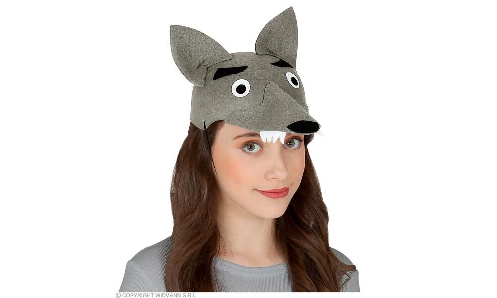 felt WOLF CAP