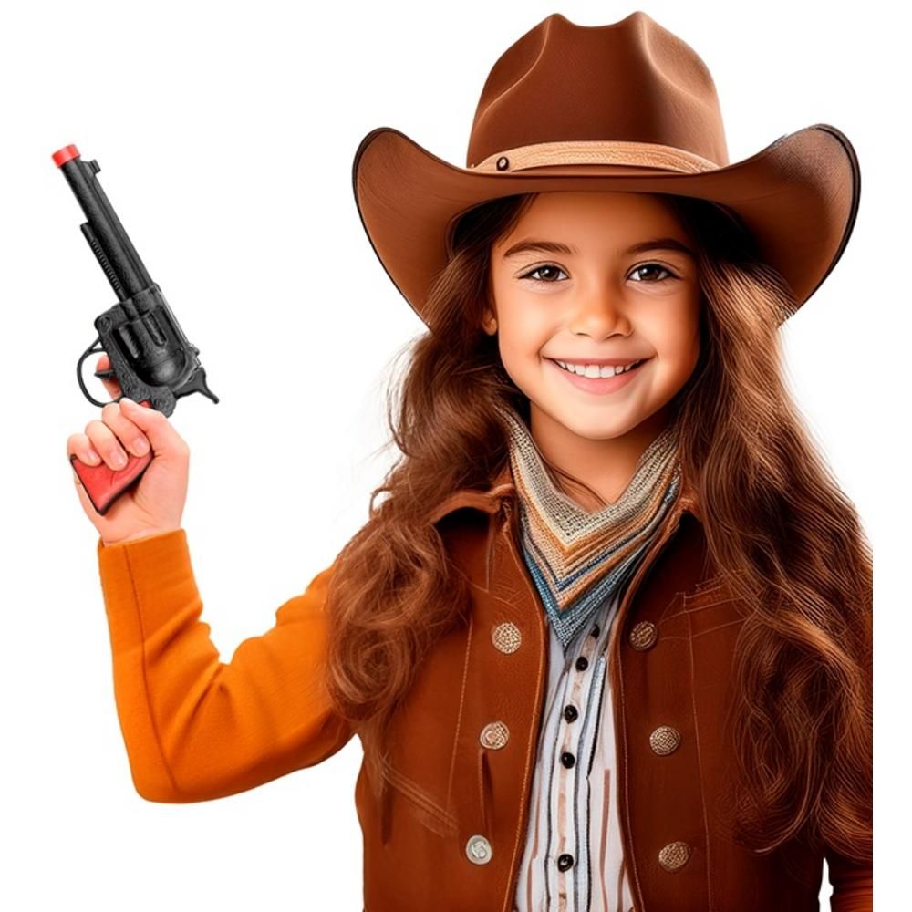 BLACK COWBOY GUN 23 cm
