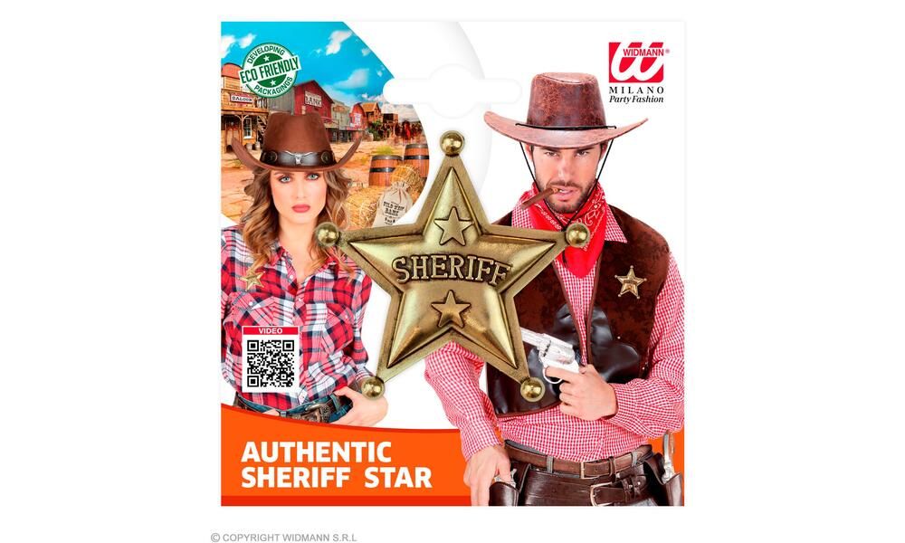 AUTHENTIC SHERIFF STAR