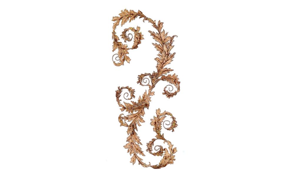 2/48-66cm Velvet acanthus swirl