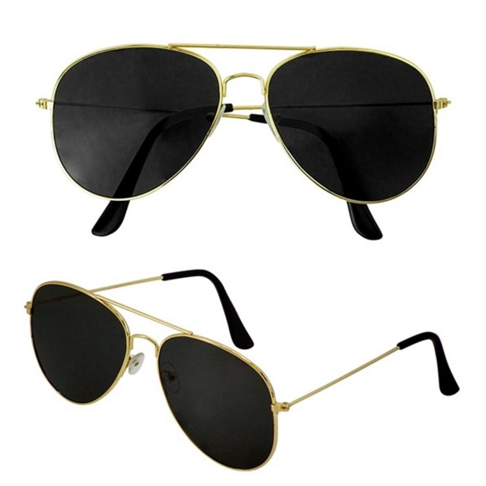 CHARACTER GLASSES WITH BLACK LENSES