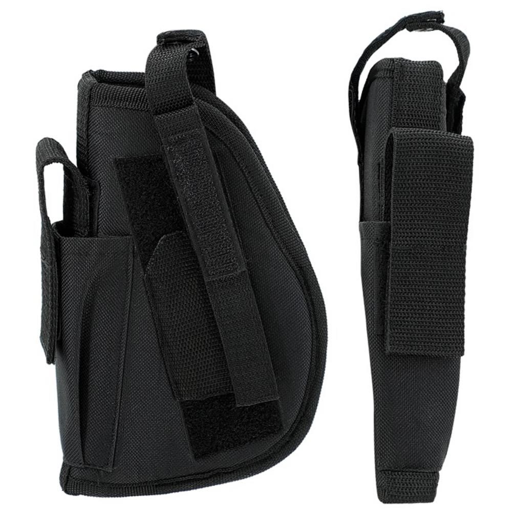 BLACK TACTICAL LEFT LEG HOLSTER